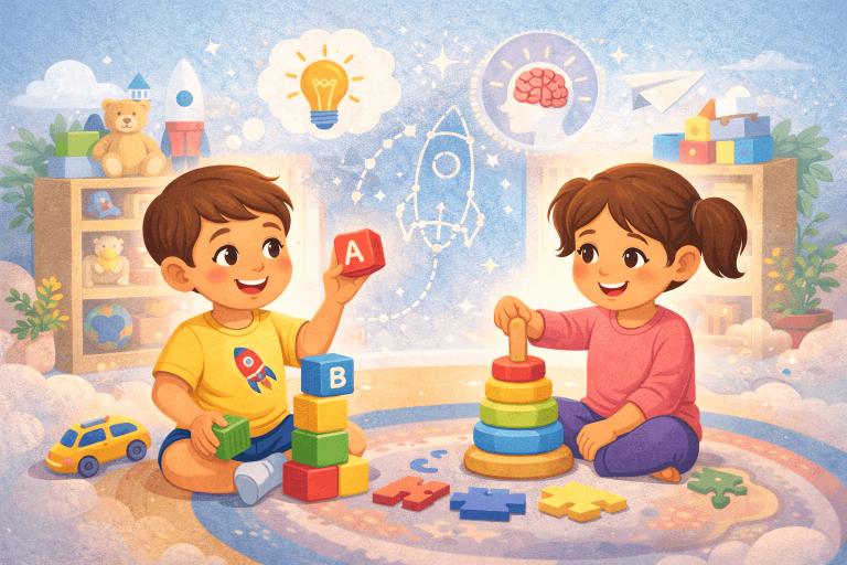 نقش بازی در رشد شناختی کودکان | مرکز مشاوره باران
